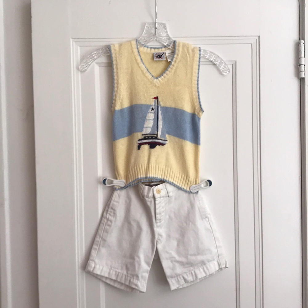 Never been worn shorts & vest outfit